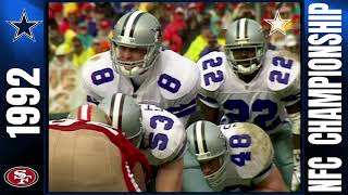 1992 NFC Championship Game Highlights  Dallas Cowboys 2022 [upl. by Olvan]