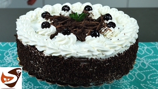 Torta cioccolato e panna tipo foresta nera  Dolci facili [upl. by Christophe]