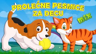 Prolećne pesmice MIX 💚 Najlepše pesmice za decu 💛 Muzika za bebe ❤️️ Kompilacija pesama za decu 💜 [upl. by Ynej]