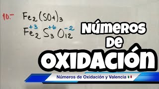 Estados de OXIDACIÓN y VALENCIA Bien fácil [upl. by Sorgalim]