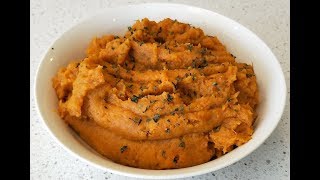 Savory Mashed Sweet Potato [upl. by Katee]