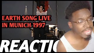 Michael Jackson Earth Song Live In Munich 1997 HD REACTION [upl. by Alecia]