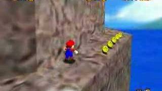 Super Mario 64 Walkthrough Mysterious Mountainside [upl. by Neyuq203]