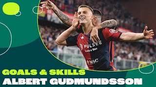 ALBERT GUDMUNDSSON GOALS amp SKILLS  SERIE A ROOKIE OF THE YEAR 2324 🔥  Age of Calcio [upl. by Clair]