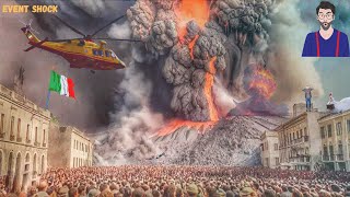 High ALERT In Italy⚠️ Terrifying Eruption Volcano Etna [upl. by Enneirb]