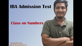 IBA Admission Test । Numbers । IBA Math Preparation [upl. by Dnalyram31]