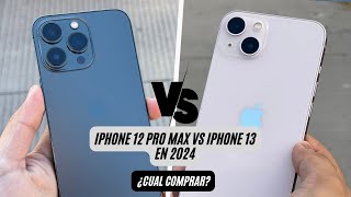 IPHONE 12 PRO MAX VS IPHONE 13 EN 2024  ¿VALE LA PENA  AndroOne [upl. by Iruj17]