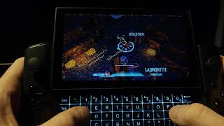 GPD Win 3 Keyboard Showcase  15W Epistory Gameplay [upl. by Aihsemaj186]