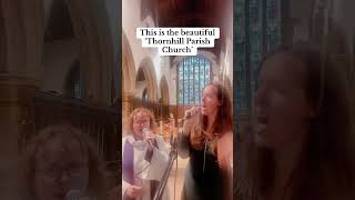 Thornhill Parish Church Visit  singing with Deb the Rev 😀 churchsinging [upl. by Jemmy]