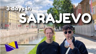 Three days in SARAJEVO Bosnia  BEST things TO DO [upl. by Lancelle832]