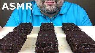 ASMR CHOCOLATE COVERED FUDGE CAKES Relaxing Eating Sounds Mukbang NO TALKING [upl. by Jessey]