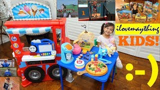 Play Tent Playtime Baby Doll Toy Food Toys Kitchen Playset Animal Toy and Toy Cars for Kids [upl. by Anitsyrhk]