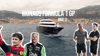 Inside look Monaco F1 from a Superyacht  Part 2 [upl. by Hartmunn]