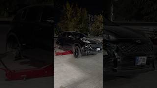 Kia SPORTAGE tyres upgrade jatttyres jatttyresjahanian kiasportage [upl. by Prissy]