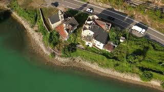 DRONE 4K CINEMATIC FLIGHT  LAGO DI SANTA CROCE IN ALPAGO   BELLUNO [upl. by Sihtnyc]