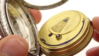 Antique Fusee Pocket Watch [upl. by Rednave631]