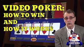 Video Poker  How to Win and How it Works • The Jackpot Gents [upl. by Buyer]