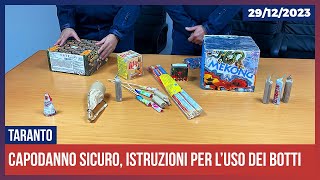 Capodanno sicuro istruzioni per l’uso dei botti [upl. by Prasad561]