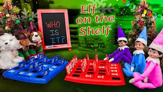 Elf on the Shelf Guess Who vs Elf Pets Jinx Stole Buddys Hat Day 2 [upl. by Sall]