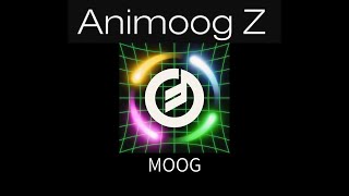 Animoog Z Synthesizer  Multisensory Music Production  Sound Presets Moog [upl. by Notxam]