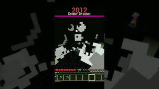 defeating ender dragon 2012🤯 shorts mcpe minecraft facts mtyhs trending [upl. by Ymme929]