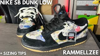 Nike SB Dunk Low Rammellzee On Feet Review [upl. by Martens]