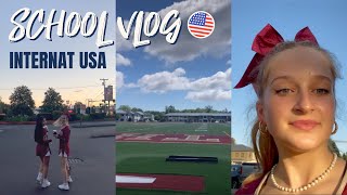 SCHOOL VLOG Internat USA Thornton Academy 🇺🇸 Auslandsjahr Amerika [upl. by Ronnie262]