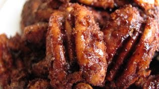 Creole Spiced Pecans  MY FOODS  MY RECIPES [upl. by Lemaceon]