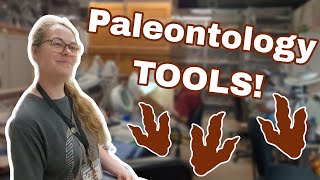 What tools do paleontologists use dinosaur museum paleo [upl. by Enert873]