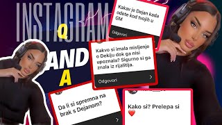 SPECIJAL JOVANA odgovara na VAŠA PITANJA sa INSTAGRAMA [upl. by Etteoj]