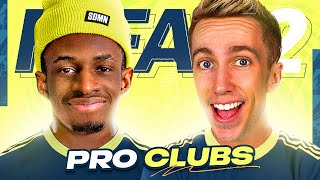 OUR FIRST TIME PLAYING FIFA 22 PRO CLUBS [upl. by Ventura]