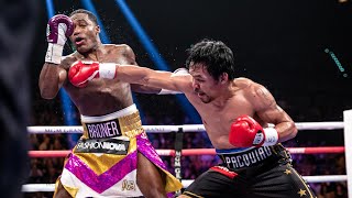 Pacquiao vs Broner FULL FIGHT January 19 2019  PBC on Showtime [upl. by Cletus]