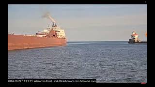 Mesabi Miner Arrived to Superior on October 27 [upl. by Chester]