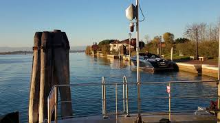 venezia  dallimbarcadero di Torcello [upl. by Millburn344]