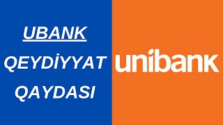 Ubank qeydiyyatdan kecmek unibankunibank qeydiyyat qaydasiubank qeydiyyatdan kecmek [upl. by Peyter132]