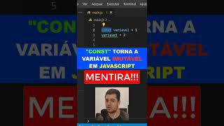 Imutabilidade em JavaScript não é tão simples quanto parece [upl. by Llerryt]