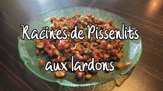 Racines de pissenlits aux lardons [upl. by Rue]