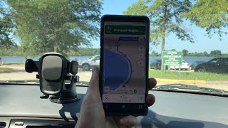 iOttie Easy One Touch 5 Dashboard amp Windshield Car Phone Mount Review [upl. by Rikahs]