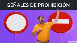 Señales prohibido circular y entrada [upl. by Stav937]