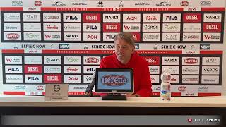 LR Vicenza  Taranto  Mister Vecchi  Conferenza pre gara [upl. by Hock]