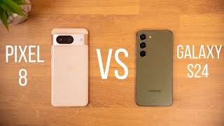 WHICH IS BETTER Pixel 8 Vs Galaxy S24  3 Months Later [upl. by Yardley]