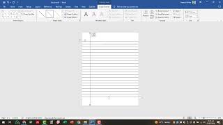 Tutorial 23 of MS Word Basics  How to draw Urdu type sheet in MS Word [upl. by Nuahsyar]