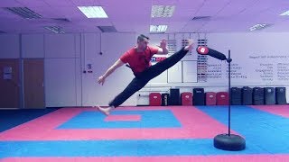 Lau Gar Kickboxing kicking combos [upl. by Lenox]