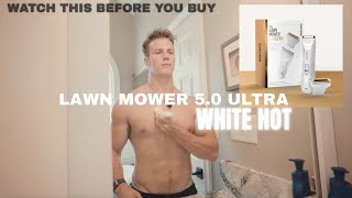 MANSCAPEDs Newest Trimmer The Lawn Mower 50 Ultra White Hot  Review [upl. by Will949]