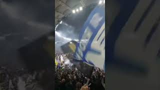 SS Lazio  Porto 21 europaleague 07112024 ultraslazio tifosi pyrotehnik [upl. by Sillihp302]