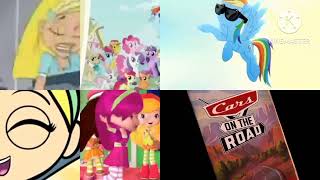 Braceface LPS My Little Pony Strawberry Shortcake ZhuZhus and Cars on the road theme remix [upl. by Verene989]