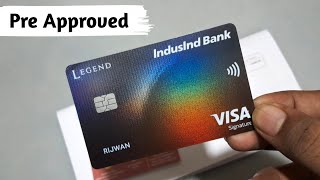 indusind Pre Approved Credit Card  ₹110000 Limit  Lifetime Free Without income Proof  Offer [upl. by Hoffer502]