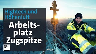 Lawinensprenger und TragseilPrüfer Die Crew auf der Zugspitze  Abendschau Reportage  BR24 [upl. by Doggett]