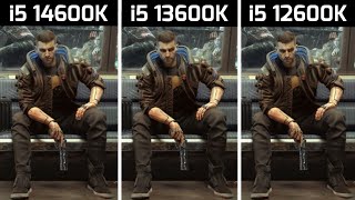 i5 14600K vs i5 13600K vs i5 12600K  RTX 4090 [upl. by Bathelda]