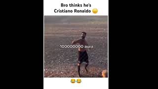 Bro thinks himself CR7IndianFootball footballer Bhaarat Football [upl. by Burnley]